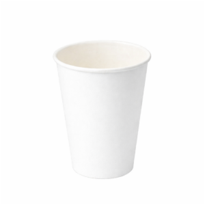 pakmax white 12oz single layer hot paper cup slhpc 90 12w